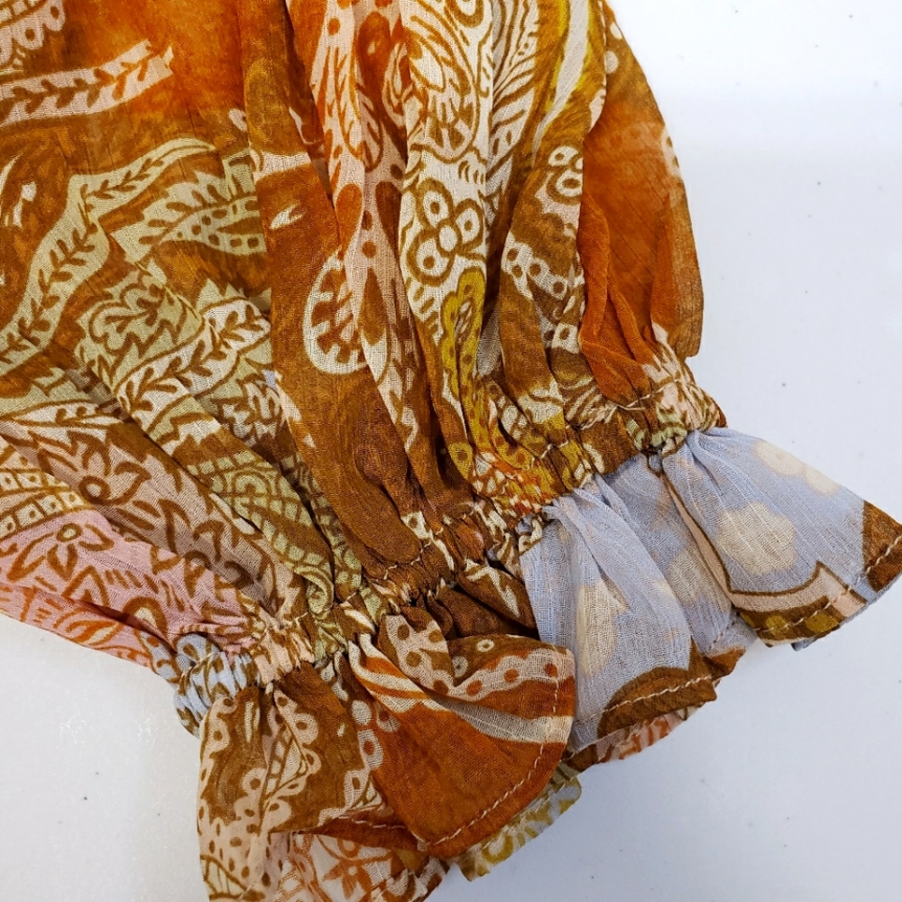 HOUSE OF HARLOW 1960 A-Line Chiffon Bobo Trapeze Swing Mini Dress—NWT—XS - Picture 10 of 16